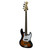 Used Squier J NASS J Type Bass Guitar Sunburst 4-String 40009-S000322080 View 1