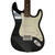 Used Crestwood STRATOCASTER STYLE ELECTRIC GUITAR S Type Electric Guitar Black 6-String 41126-S000094934 View 1