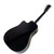 Used Fender CD-60SCE Dreadnought Acoustic-Electric Guitar Black 40090-S000087216 View 13