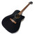 Used Fender CD-60SCE Dreadnought Acoustic-Electric Guitar Black 40090-S000087216 View 2