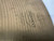 Used Zildjian AS-IS KEYHOLE PING RIDE Ride Cymbal 20" 40012-S000324002 View 7