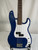 Used Squier AFFINITY P BASS P Type Bass Guitar Blue 4-String 40012-S000324010 View 1