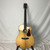 Used Cort GOLD OC6 BOCOTE Solid Top Acoustic Guitar Natural 41128-S000119275 View 8