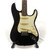 Used Squier Affinity Stratocaster Electric Guitar Black 6-String View 1