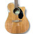 Used Fender CD-60SCE Solid Top Acoustic Guitar Wood 41130-S000014059 View 2