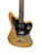 Used Squier CONTEMPORARY JAGUAR HH ST Offset Double Cutaway Electric Guitar Goldtop 6-String 41134-S000011600 View 3