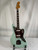 Used Squier CLASSIC VIBE 70S JAGUAR SURF GREEN Offset Double Cutaway Electric Guitar Green 6-String 40012-S000324140 View 2