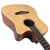 Used Donner DAG-1C Full-Size Dreadnought Cutaway Acoustic Guitar w/ Gig Bag 40090-S000087281 View 4