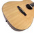 Used Donner DAG-1C Full-Size Dreadnought Cutaway Acoustic Guitar w/ Gig Bag 40090-S000087281 View 7