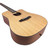 Used Donner DAG-1C Full-Size Dreadnought Cutaway Acoustic Guitar w/ Gig Bag 40090-S000087281 View 6