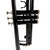 Used B-flat Black Lacquer Trumpet 41119-S000040950 View 5