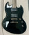 Used 2011 LTD VIPER 10 SG Type Electric Guitar Black 6-String 41131-S000014940 View 2
