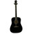 Used Savannah SGD-12BK Laminate Top Acoustic Guitar Black 40009-S000322234 View 1