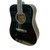 Used Savannah SGD-12BK Laminate Top Acoustic Guitar Black 40009-S000322234 View 4