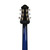 Used CORY CHURKO REBEL Semi-Hollow Electric Guitar Blue 6-String View 4