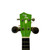 Used Eddy Finn EF-GN Ukulele Black 40009-S000322237 View 5