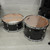 Used Gretsch Catalina Club Drum Shell Kit Black Sparkle 40015-S000349367 View 5