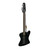 Used Epiphone GOTH THUNDERBIRD Modern Metal Bass Guitar Black 4-String 41130-S000014094 View 1