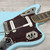 Used Squier Classic Vibe 70s Jaguar FSR Offset Double Cutaway Electric Guitar Daphne Blue 40051-S000122233 View 6