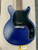 Used 2019 Gibson LES PAUL JR TRIBUTE Double Cut Electric Guitar Blue 6-String 41131-S000014978 View 2