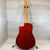 Used Fender SONORAN SCE Laminate Top Acoustic Guitar Red 41108-S000068786 View 12