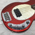 Used Musicman Stingray 4 Bass Guitar Red 40051-S000122258 View 5
