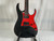Used Ibanez GIO GRG131DX S Type Electric Guitar Black 6-String 40012-S000324447 View 1