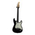 Used Squier 2012 SE Stratocaster Electric Guitar Black 6-String 41117-S000059803 View 3