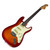 Used 2007 Squier Standard Stratocaster Electric Guitar - Cherry Sunburst 40090-S000087319 View 2
