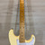 Used Leo Jaymz S-Style Electric Guitar – Vintage White – SSS Pickups – Maple Fingerboard 41108-S000068831 View 3