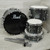Used Pearl Roadshow Bop Drum Shell Kit Silver 40015-S000349578 View 1