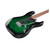 New Ibanez GiO GRX70QA Electric Guitar - Transparent Emerald Burst 40051-010GRX70QATEB View 3