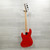 Used Nashville Guitarworks Dual Pickup Bass Guitar Red 40015-S000349589 View 8