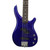 Used Fernandes Revolver Bass Guitar Blue 4-String 41117-S000059825 View 1