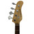 Used Crestwood PRECISSION STYLE BASS P BASS AS-IS P Type Bass Guitar Blue 4-String 41126-S000094995 View 3