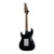 Used Silvertone S-Type Electric Guitar Black 6-String 41117-S000059832 View 6