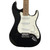 Used Silvertone S-Type Electric Guitar Black 6-String 41117-S000059832 View 1