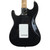 Used Silvertone S-Type Electric Guitar Black 6-String 41117-S000059832 View 4