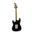 Used Indiana STRAT W/EMG DG-20 S Type Electric Guitar Black 6-String 40009-S000322532 View 6