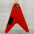 Used Maestro Roadie Pointy Electric Guitar Red 40015-S000349694 View 3