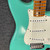 Used Fender STRAT CUSTOM SHOP PARTS S Type Electric Guitar Green 6-String 40111-S000201210 View 6