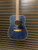 Used Gibson GOSPEL Vintage Solid Top Acoustic Guitar Blue 41116-S000056533 View 1