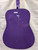 Used Washburn HANNAH MONTANA ACOUSTIC Vintage Laminate Top Acoustic Guitar Purple 41125-S000044758 View 11