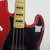 Used Squier VINTAGE MODIFIED J BASS J Type Bass Guitar Red 4-String 40042-S000284893 View 6