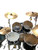Used Tama 5 PC W/HARDWARE/RIDE/CRASH/CRASH/HATS Drum Shells and Hardware Black 41136-S000160584 View 2