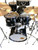 Used Tama 5 PC W/HARDWARE/RIDE/CRASH/CRASH/HATS Drum Shells and Hardware Black 41136-S000160584 View 55