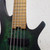 Used Cort SPACE 5 Modern Metal Bass Guitar Green 5-String 40042-S000285057 View 6