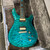 Used ED ROMAN QUICKSILVER Double Cut Electric Guitar Blue 6-String 40111-S000201426 View 1