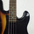 Used Silvertone SILVERTONE MOD W/EMG P Type Bass Guitar Silver Burst 4-String 40042-S000285149 View 6