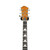 Used BC Rich SPECIAL X MOCKINGBIRD Modern Metal Electric Guitar Amber 6-String View 3